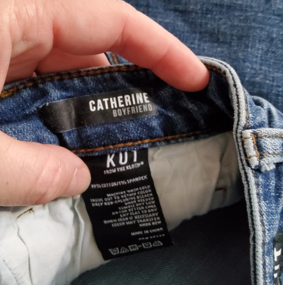 Kut from the Kloth Jeans Boyfriend Style Catherine - Picture 6 of 9